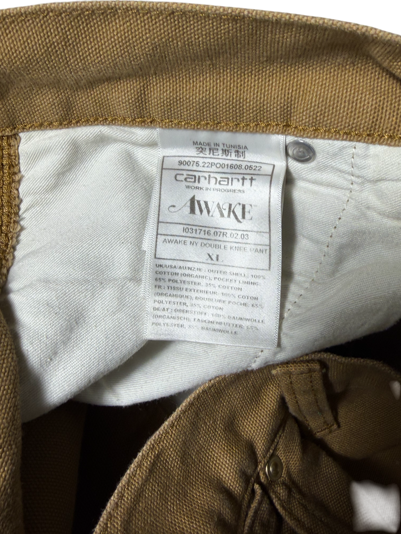 Awake X Carrhart Jeans