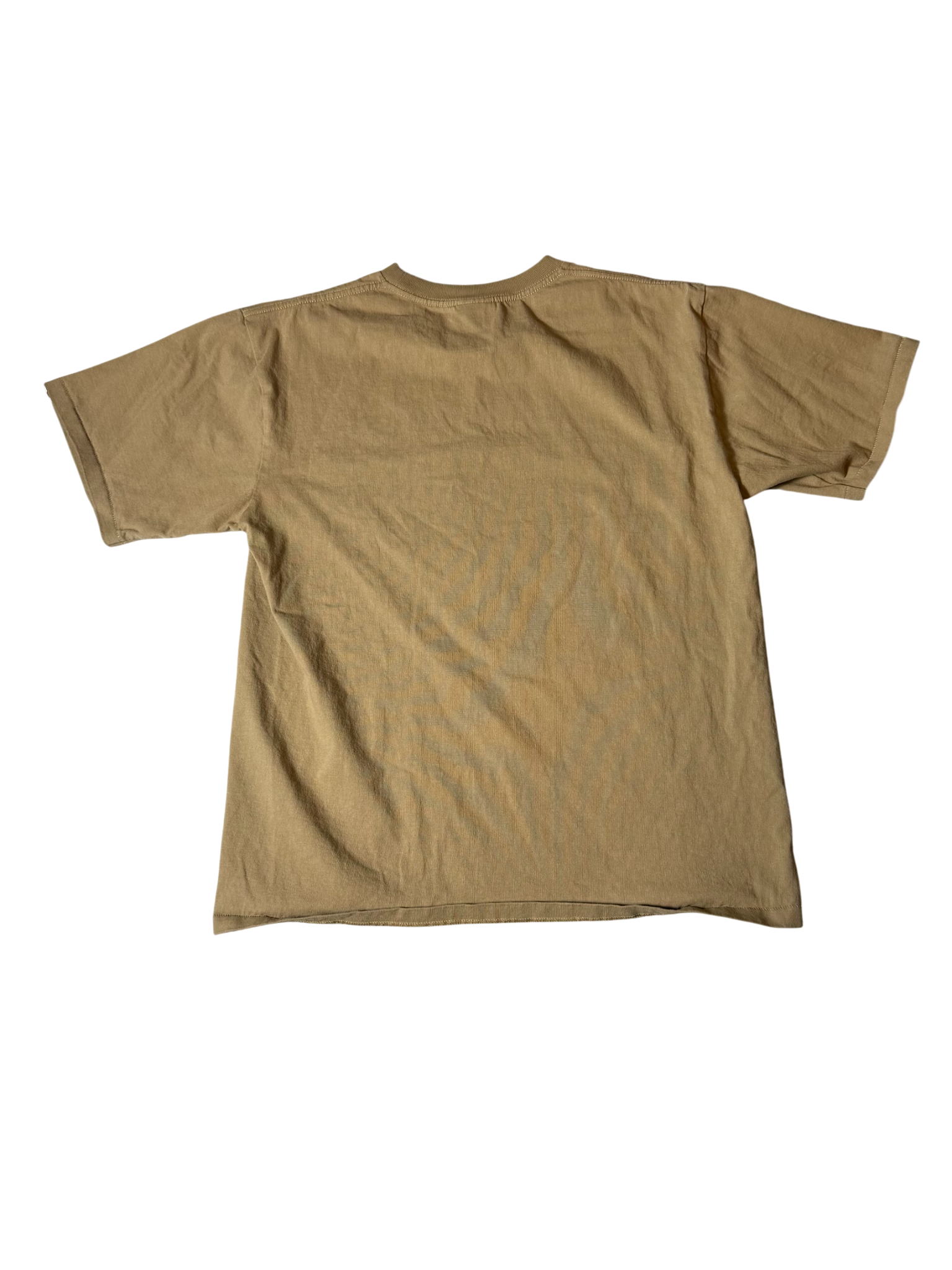Bape College Head T Shirt Tan