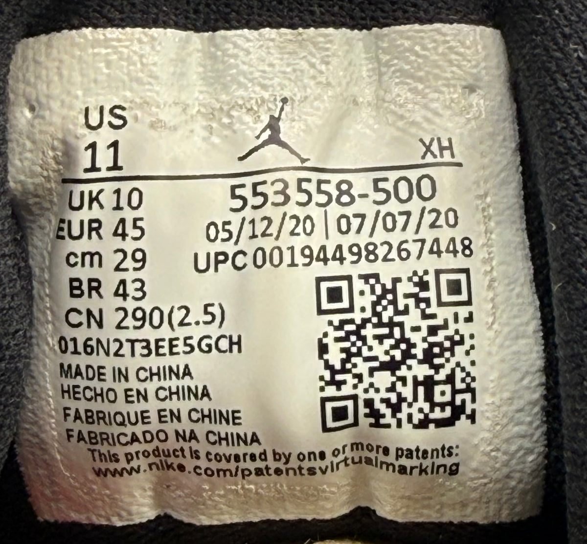 Jordan 1 Low Court Purple White