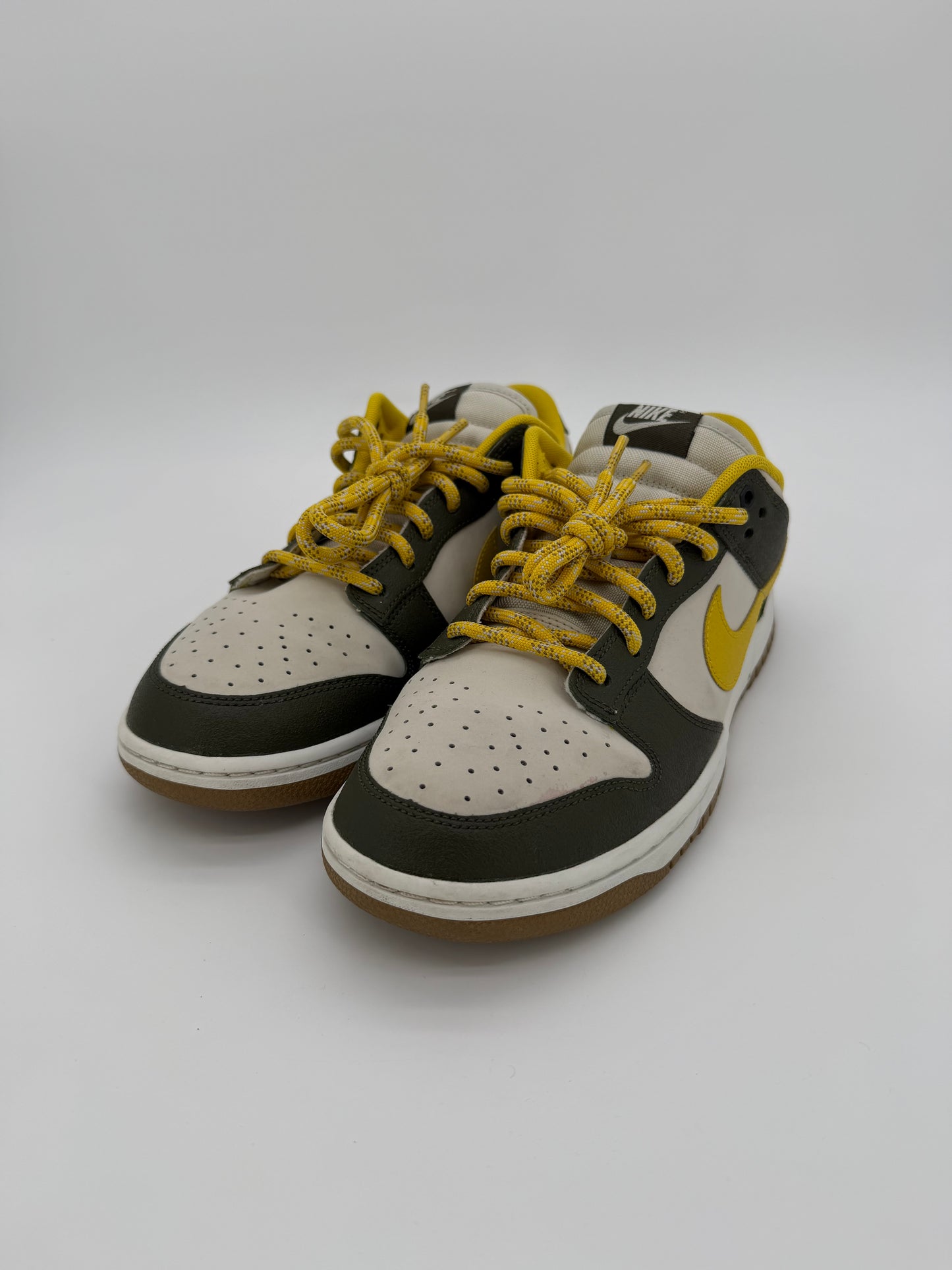 Nike Dunk Low Retro Premium Cargo Khaki Vivid Sulfur