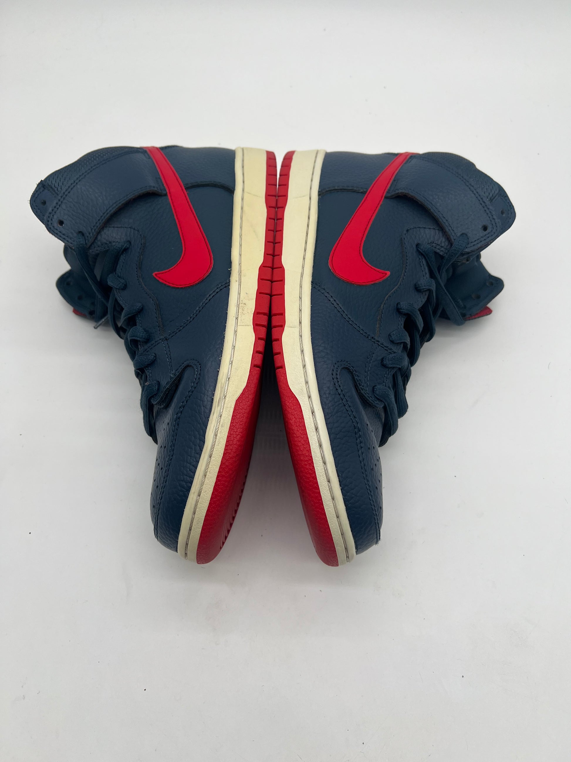Nike SB Dunk High Squadron Blue University Red