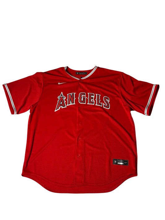 Angels Mike Trout Jersey Red