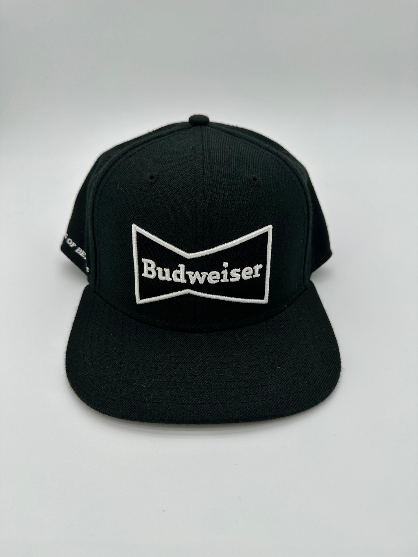 Budweiser Black/White Snapback
