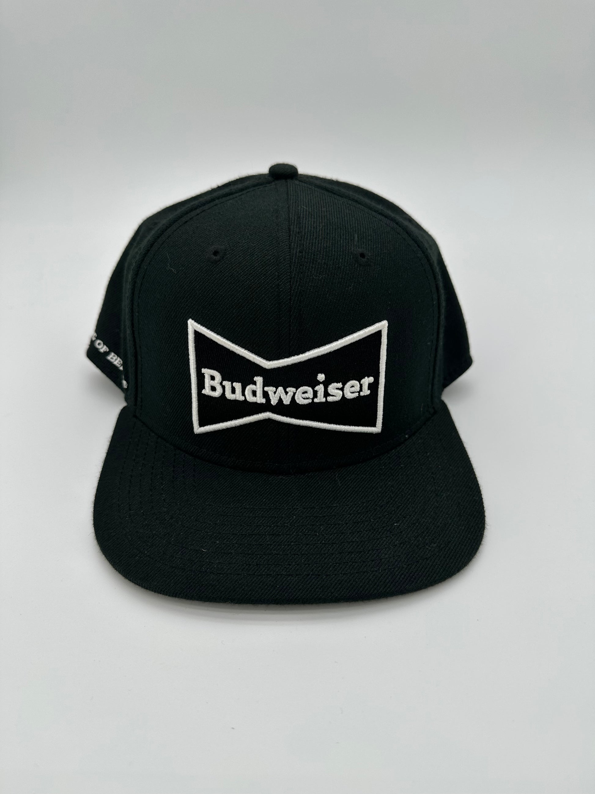 Budweiser Black/White Snapback