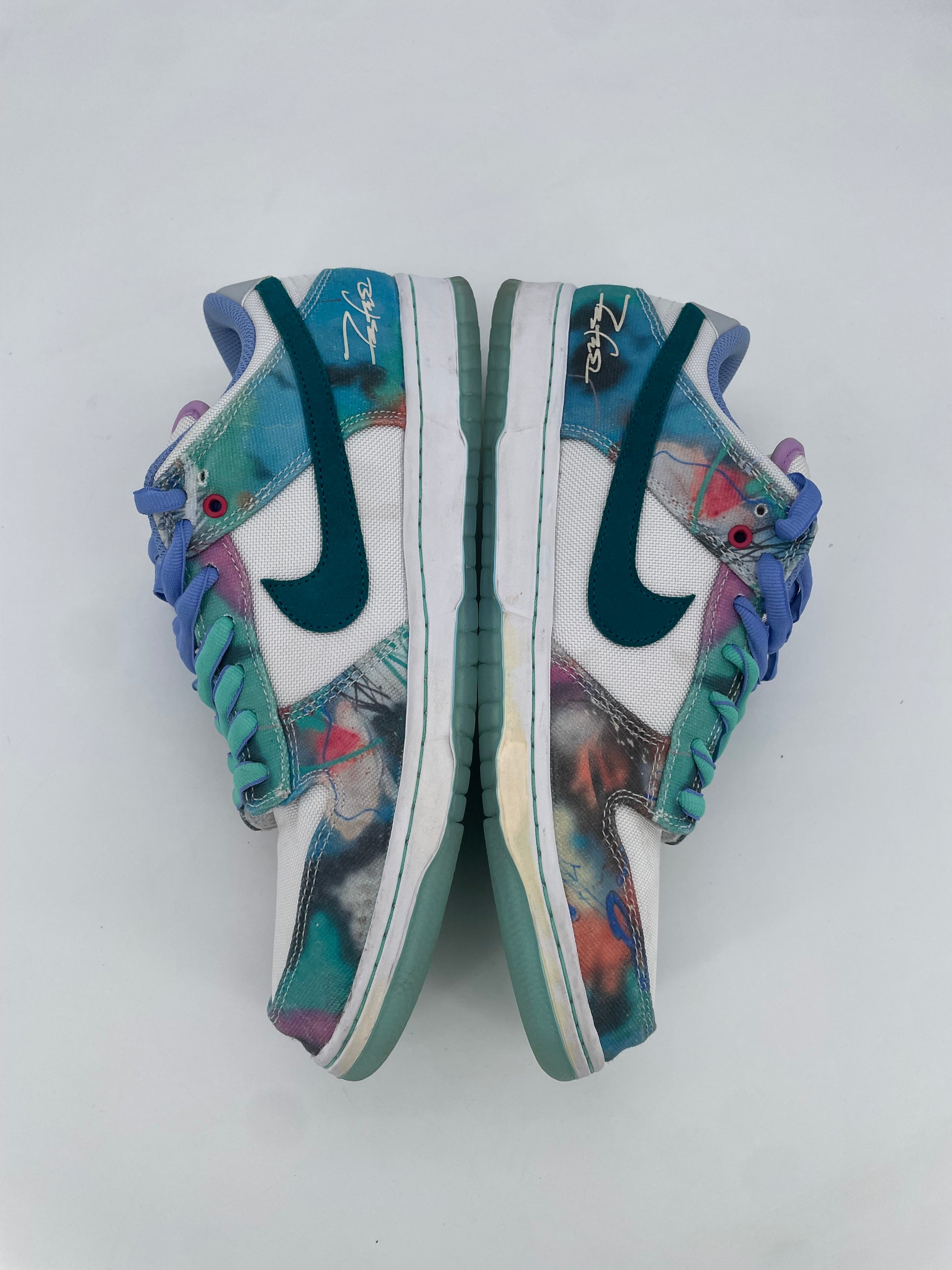 Nike SB Dunk Low Futura Laboratories Bleached Aqua