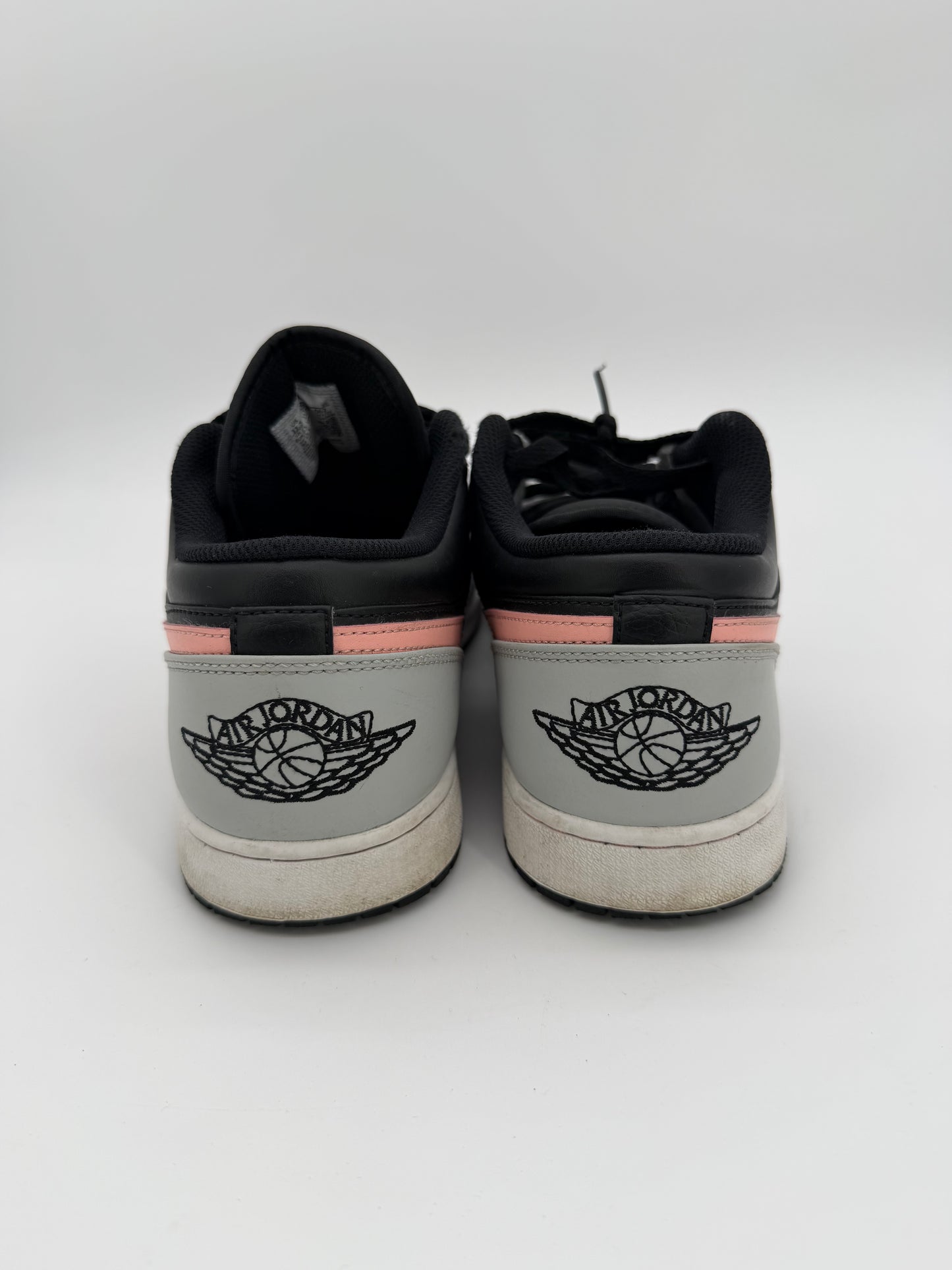 Jordan 1 Low Black Grey Pink