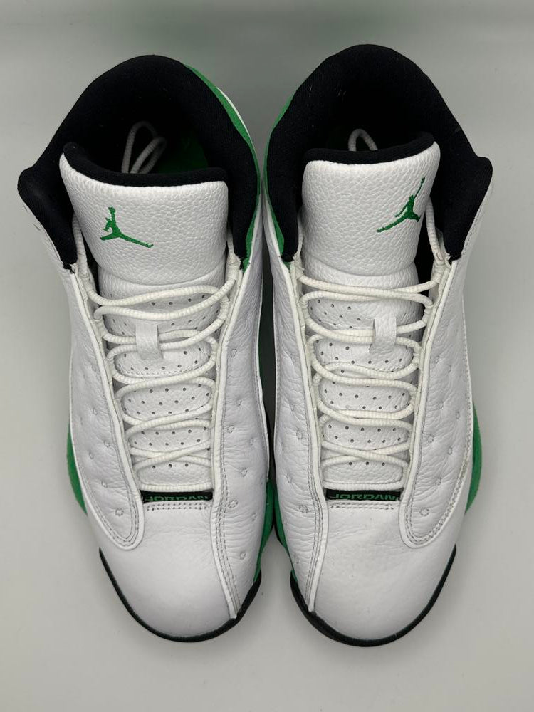 Jordan 13 Retro White Lucky Green