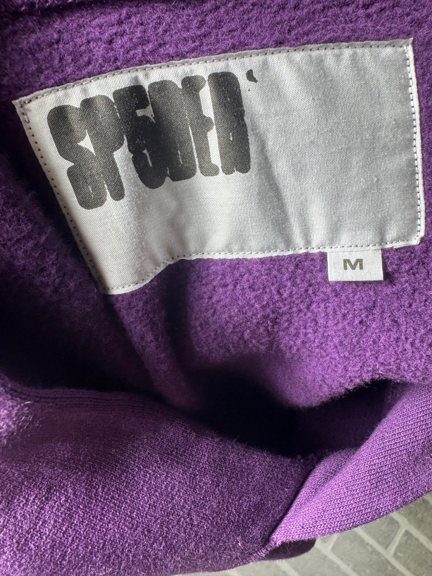 Sp5der Star OG Web V2 Hoodie Purple