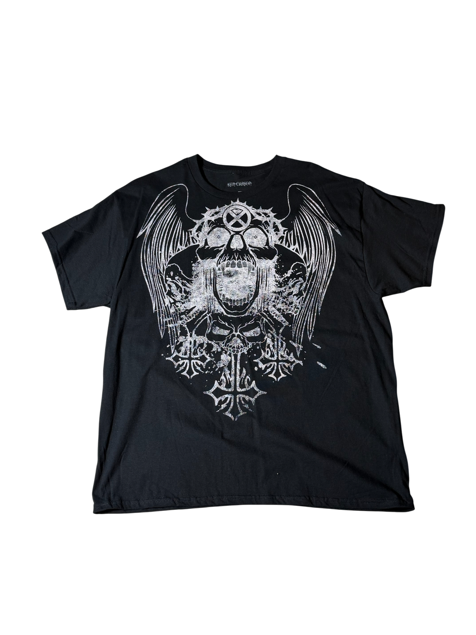 Ken Carson Merch T Shirt White Face Black T Shirt