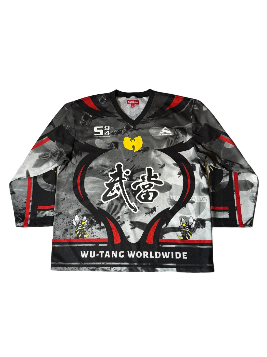 Supreme Wu-Tang Clan Hockey Jersey Black