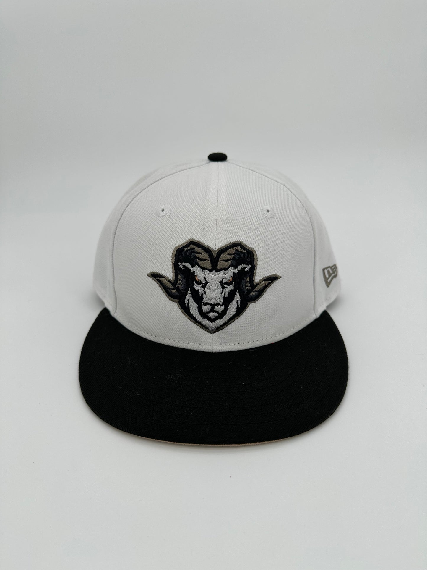 New Era White Goat Fitted