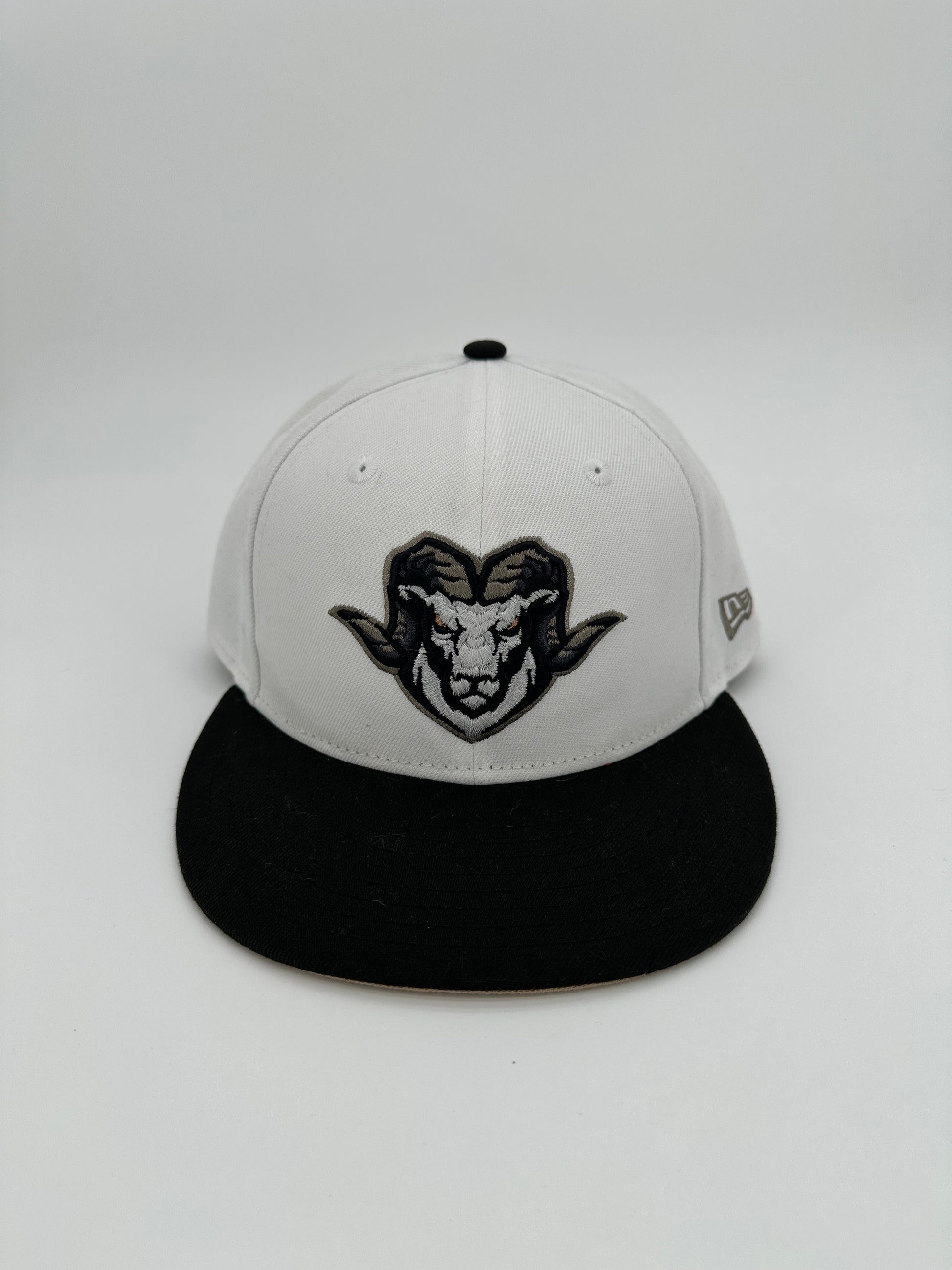 New Era White Goat Fitted
