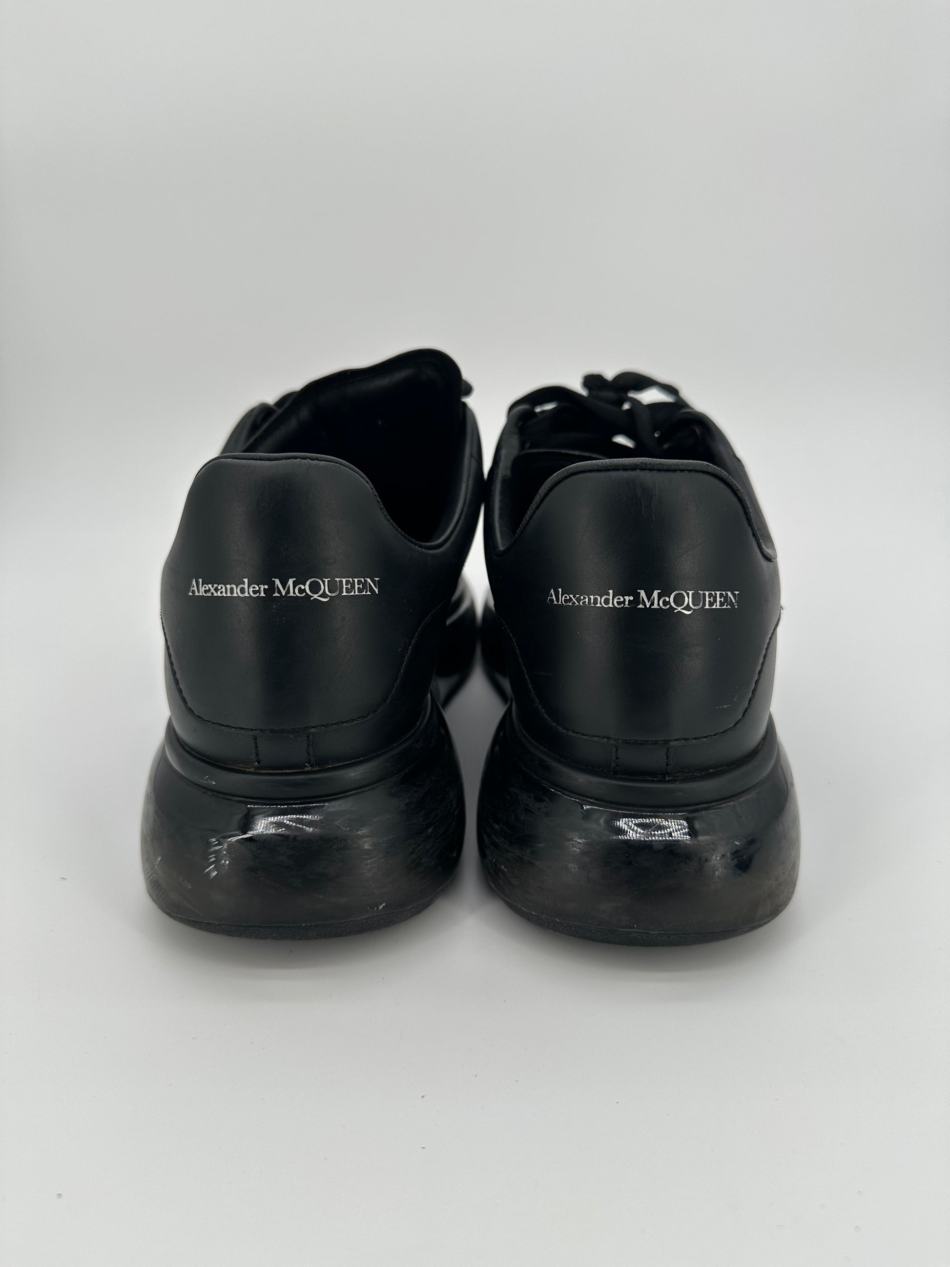 Alexander McQueen Oversized Black Shiny Sole