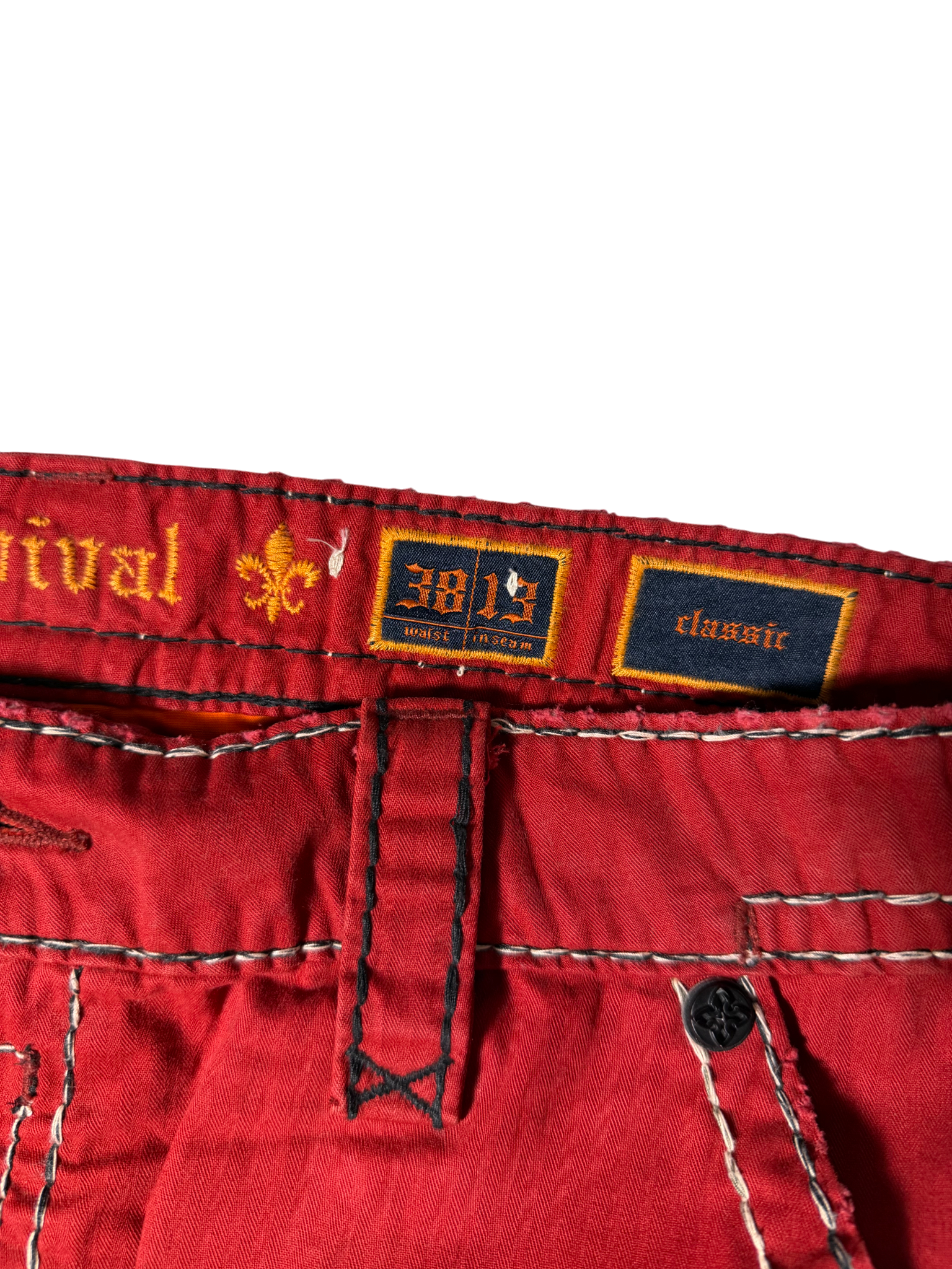 Rock Revival Shorts Red/Black