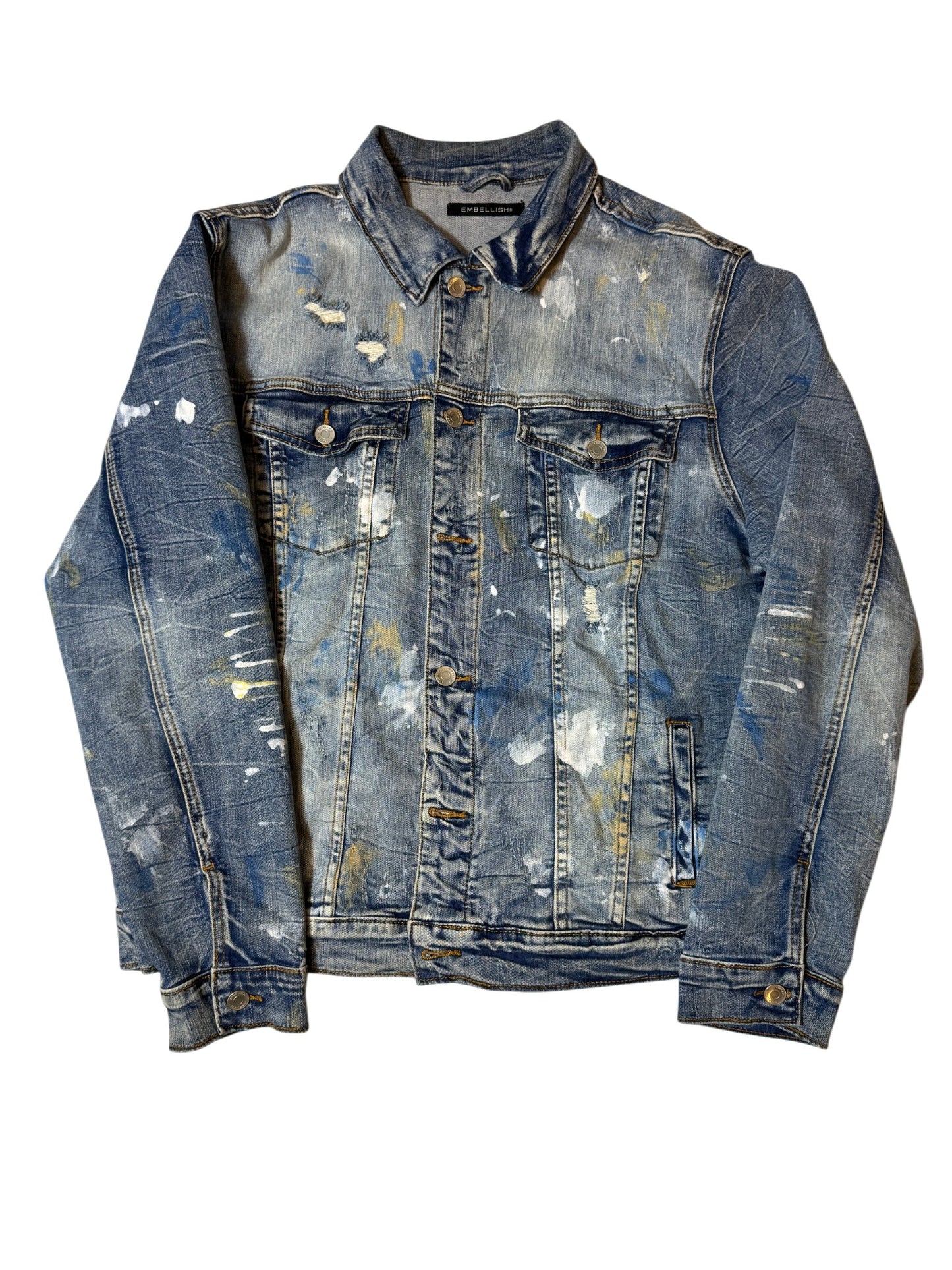 Embellish  Distressed Denim set (34 jeans)