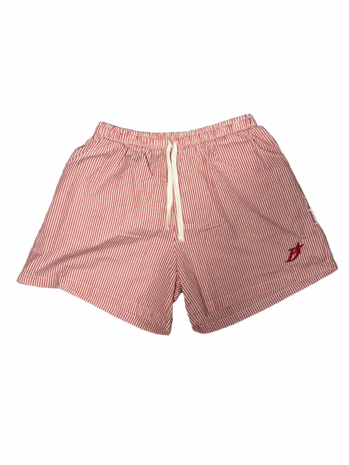 Red Striped Shorts