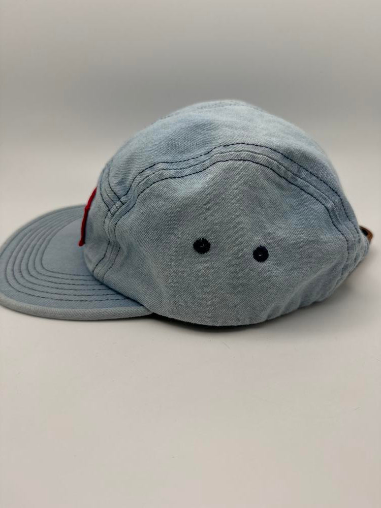 Supreme Washed Chino Twill Camp Cap (FW18) Denim