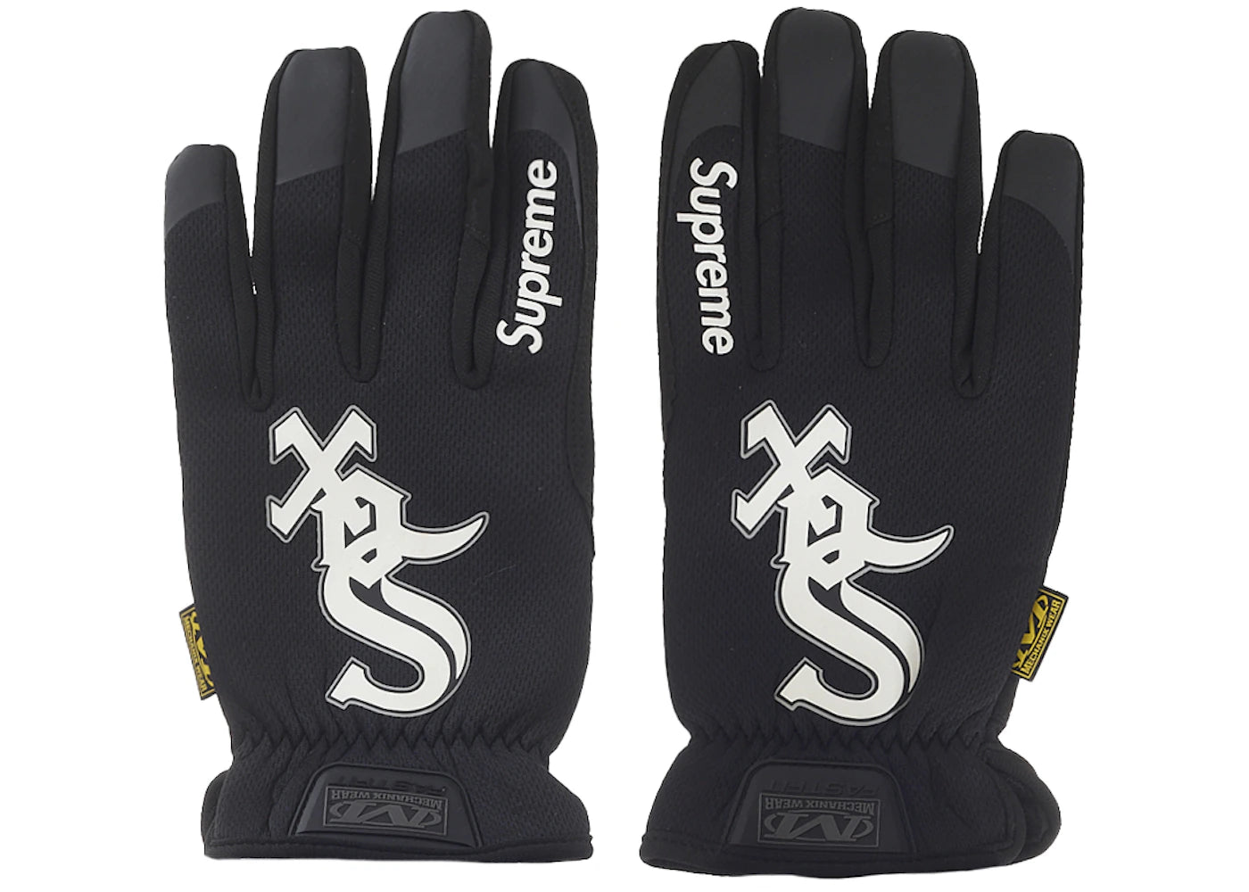 Supreme Mechanix FastFit MLB Teams Gloves Black