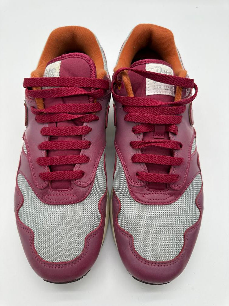 Nike Air Max 1 Patta Waves Rush Maroon (without Bracelet)