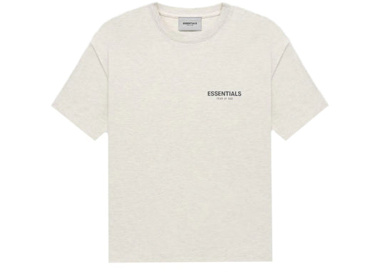 Fear of God Essentials Core Collection T-shirt Light Heather Oatmeal FW21