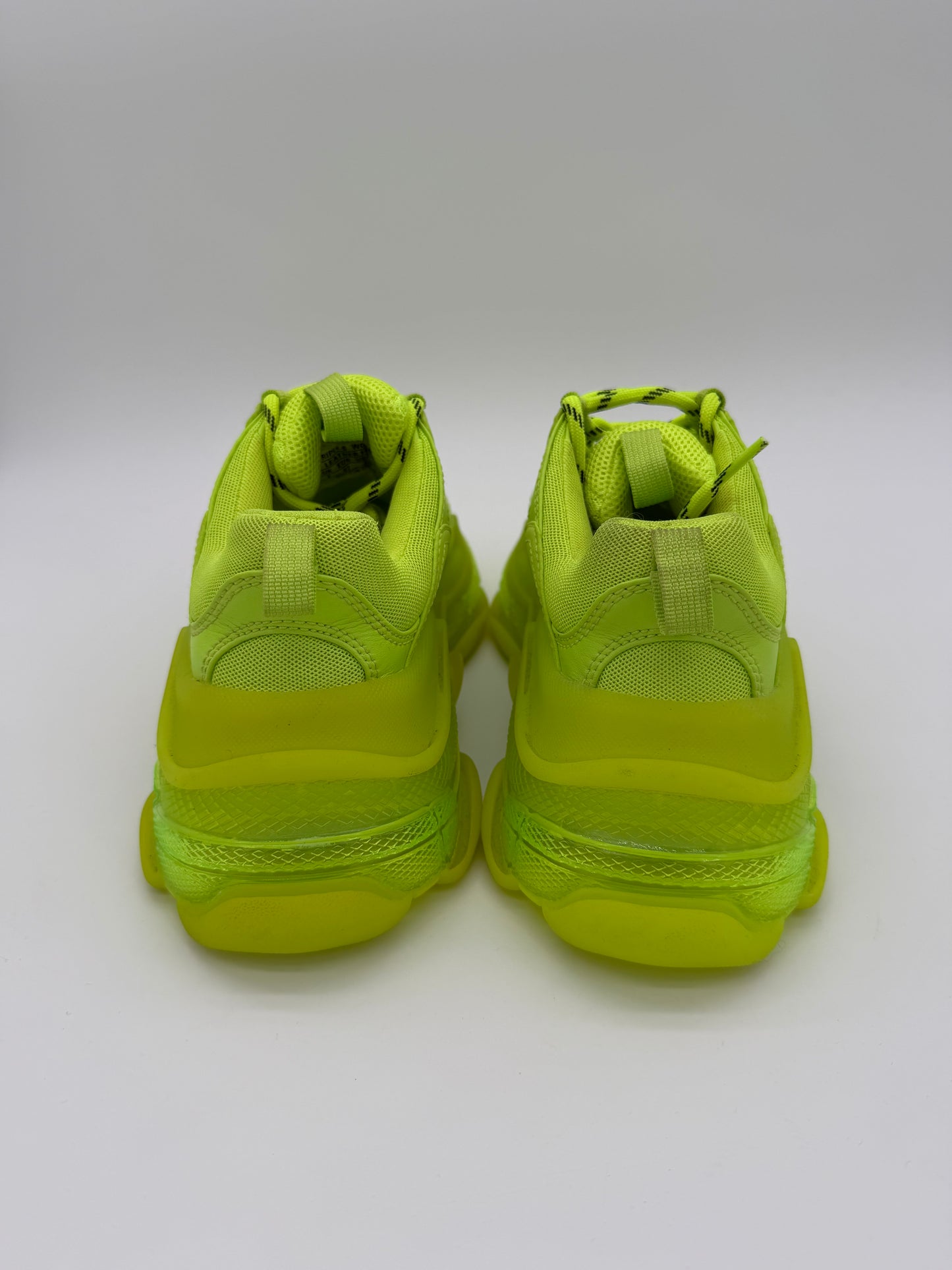 Balenciaga Triple S Clear Sole Fluo Yellow