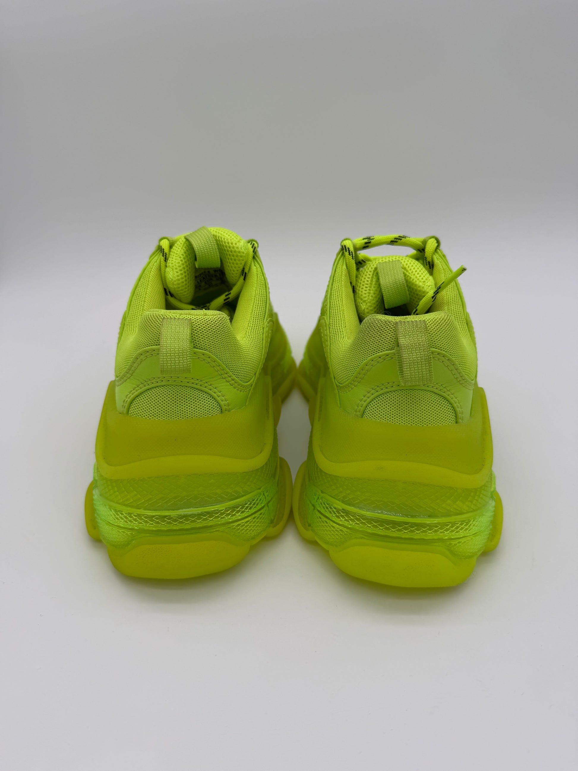 Balenciaga Triple S Clear Sole Fluo Yellow