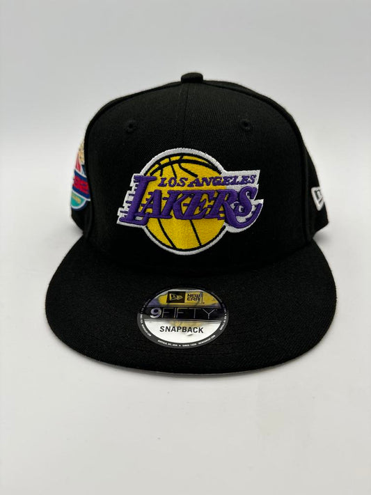 New Era x Hat Club LA Lakers Black Snapback