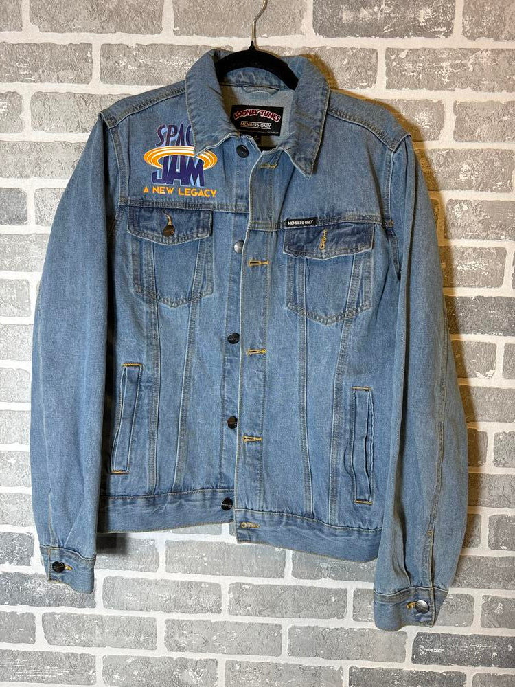 Members Only Loony Tune Jacket Denim