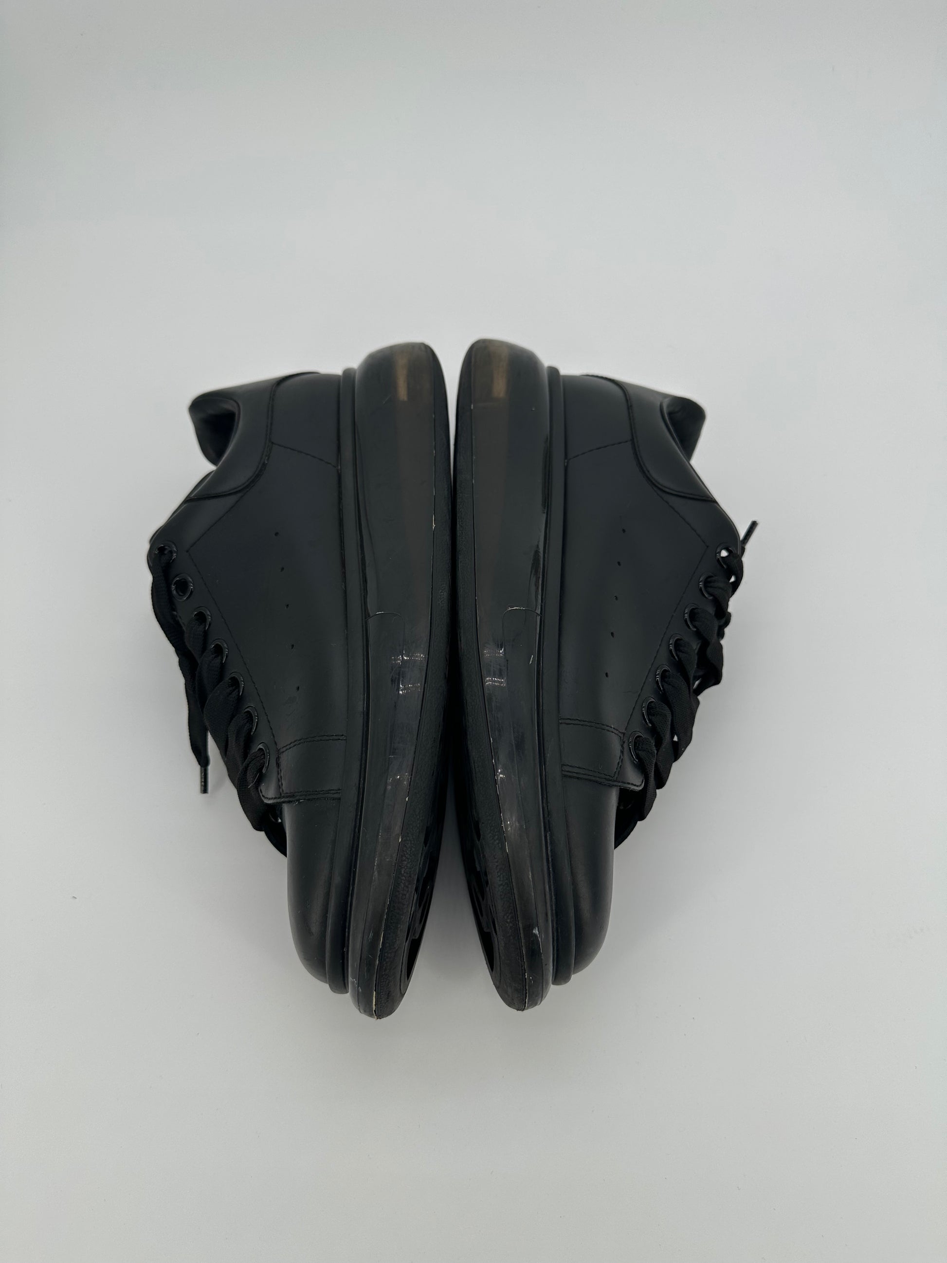 Alexander McQueen Oversized Black Shiny Sole