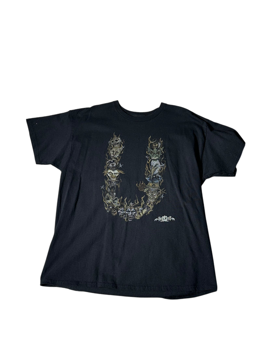 Utopia Tour T Shirt U Flames Black