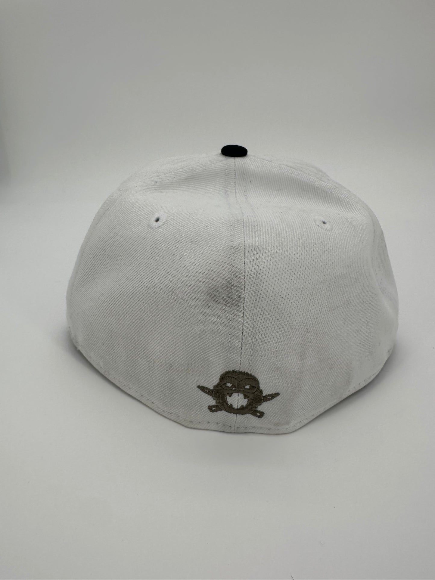 New Era White Goat Fitted