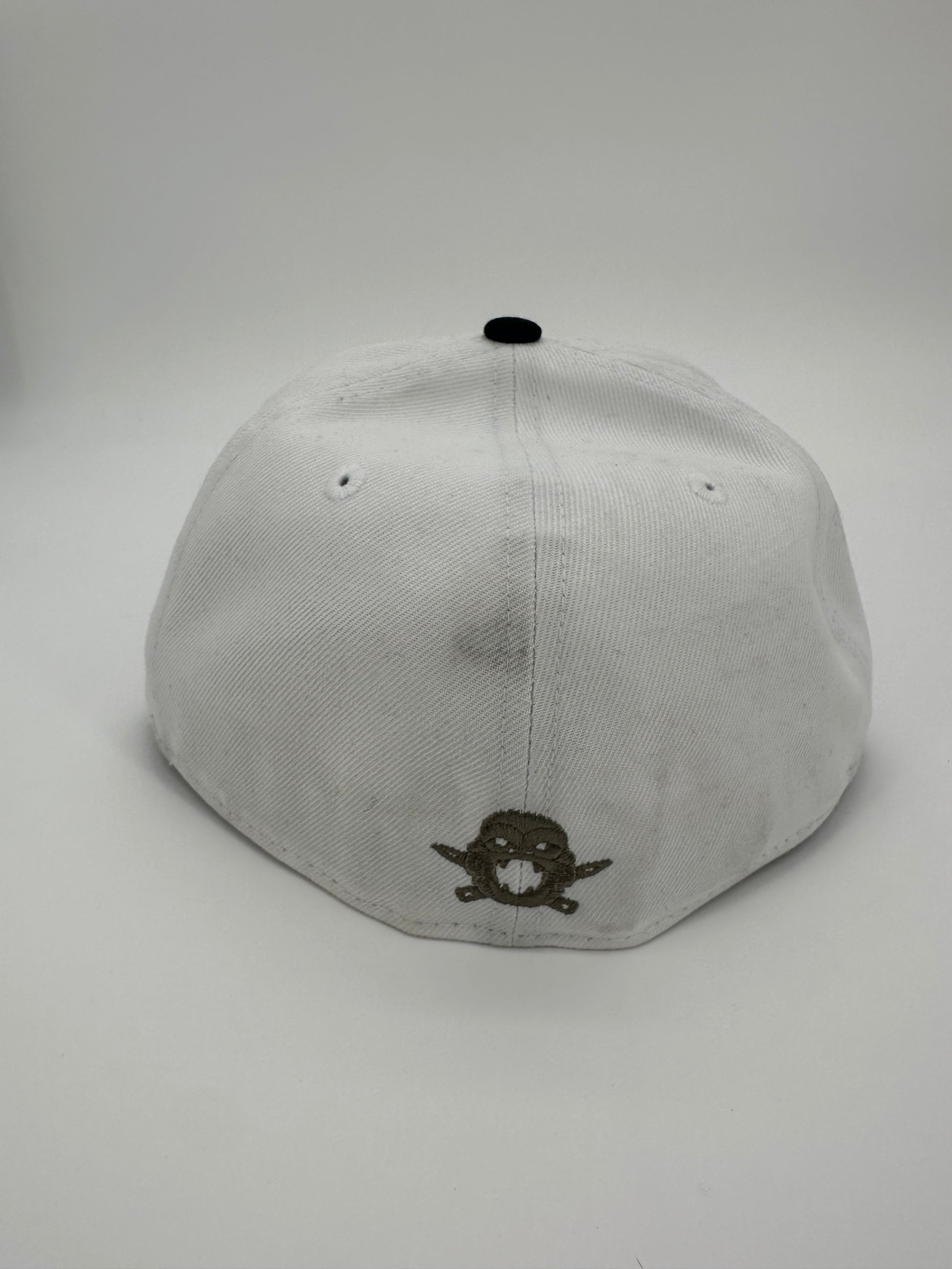New Era White Goat Fitted