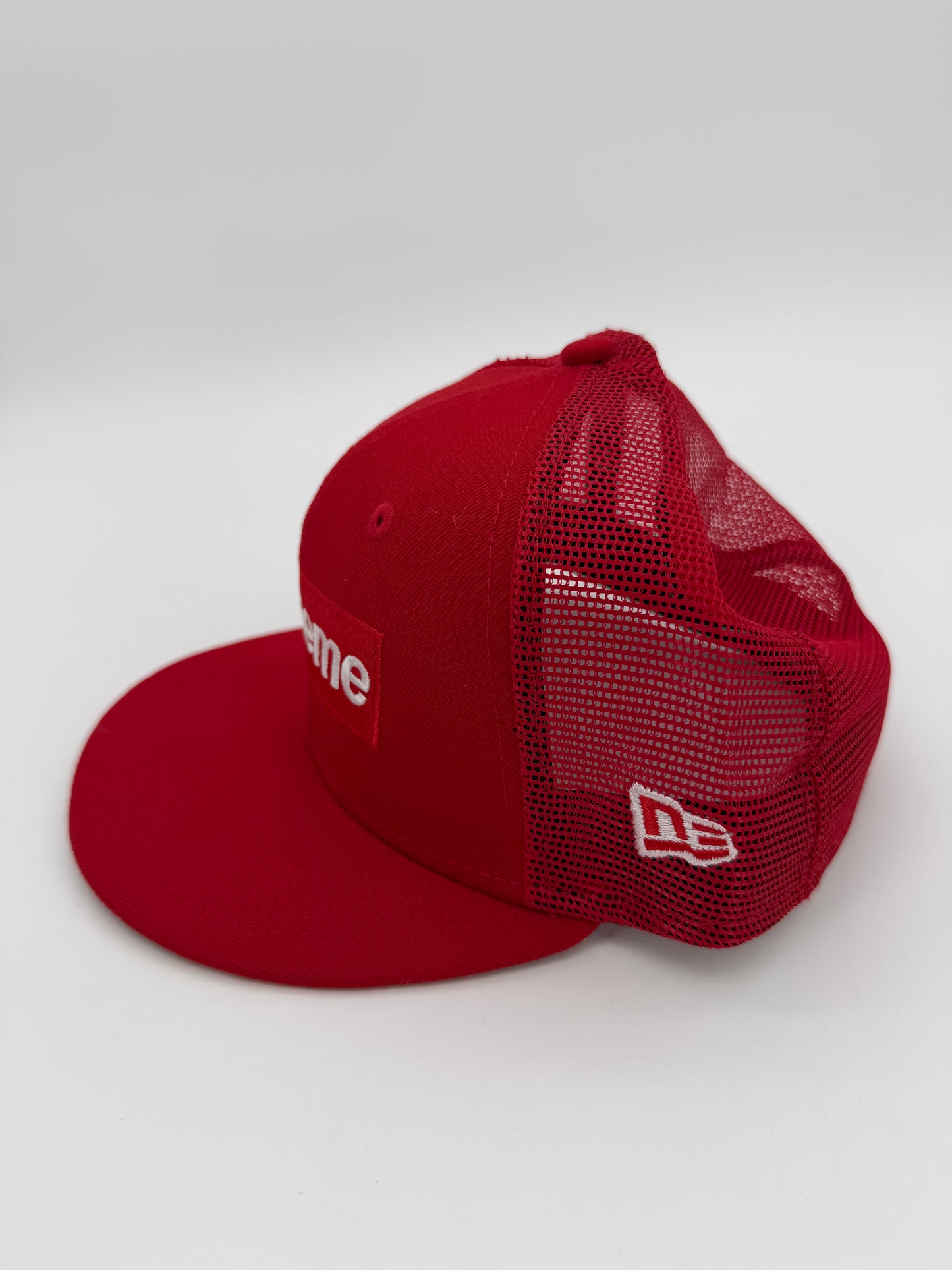 Supreme Box Logo Mesh Back New Era Red