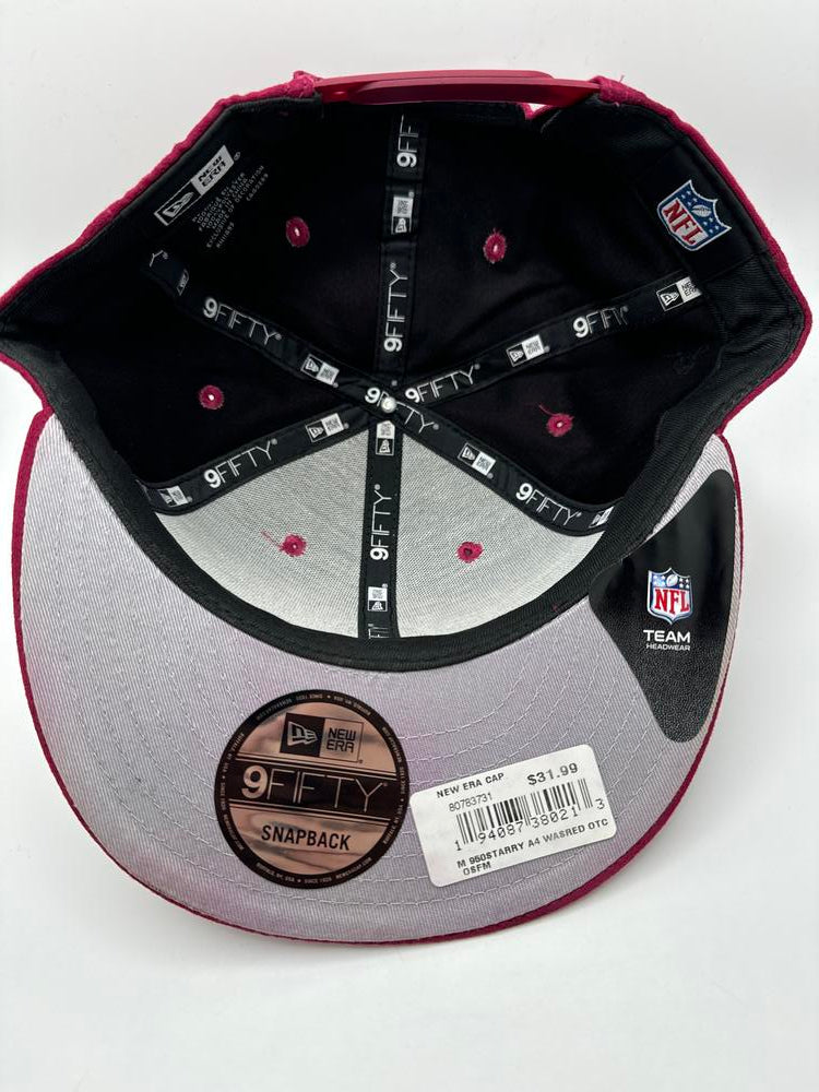 Washington Redskins Vintage Velvet Snapback Red