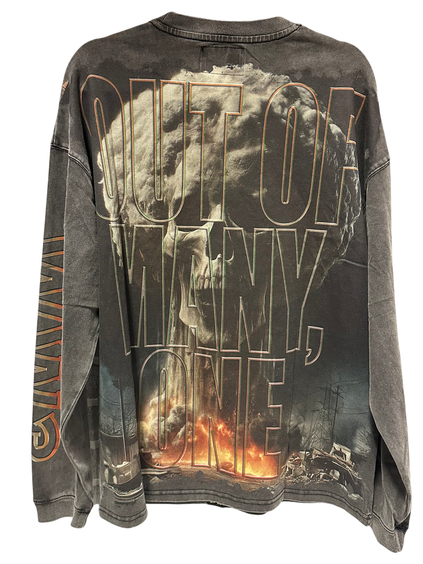 Godspeed Long Sleeve Detonator T-Shirt Grey