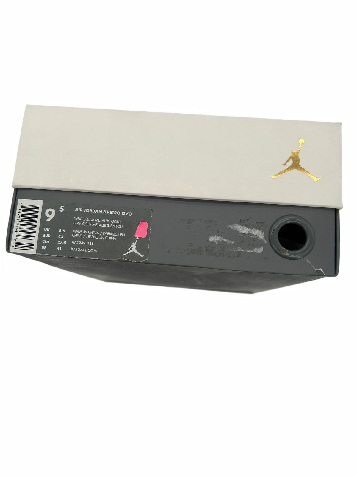 Jordan 8 Retro OVO White