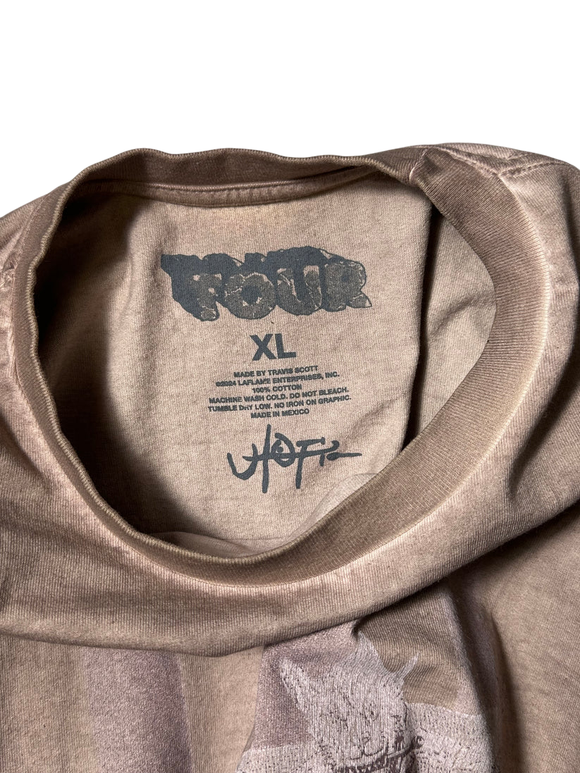 Utopia Tour Long Sleeve Shirt Stone