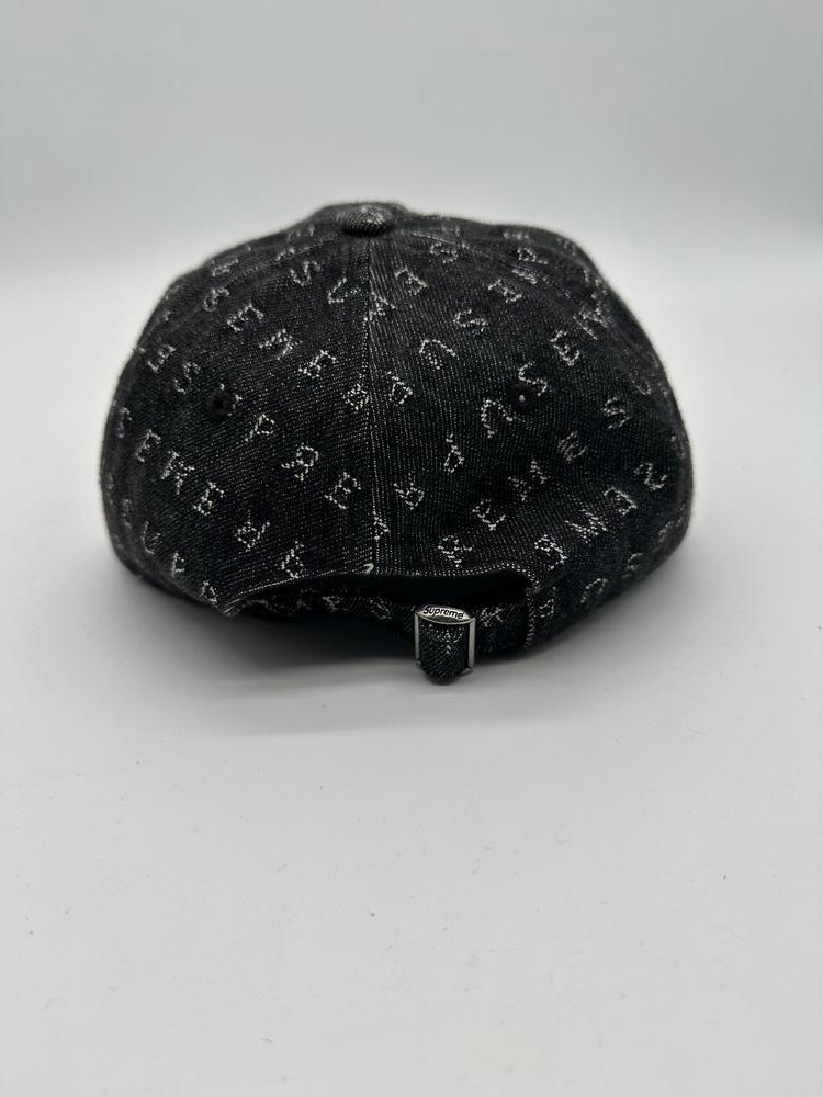 Supreme Black And Gray Supreme Snapback