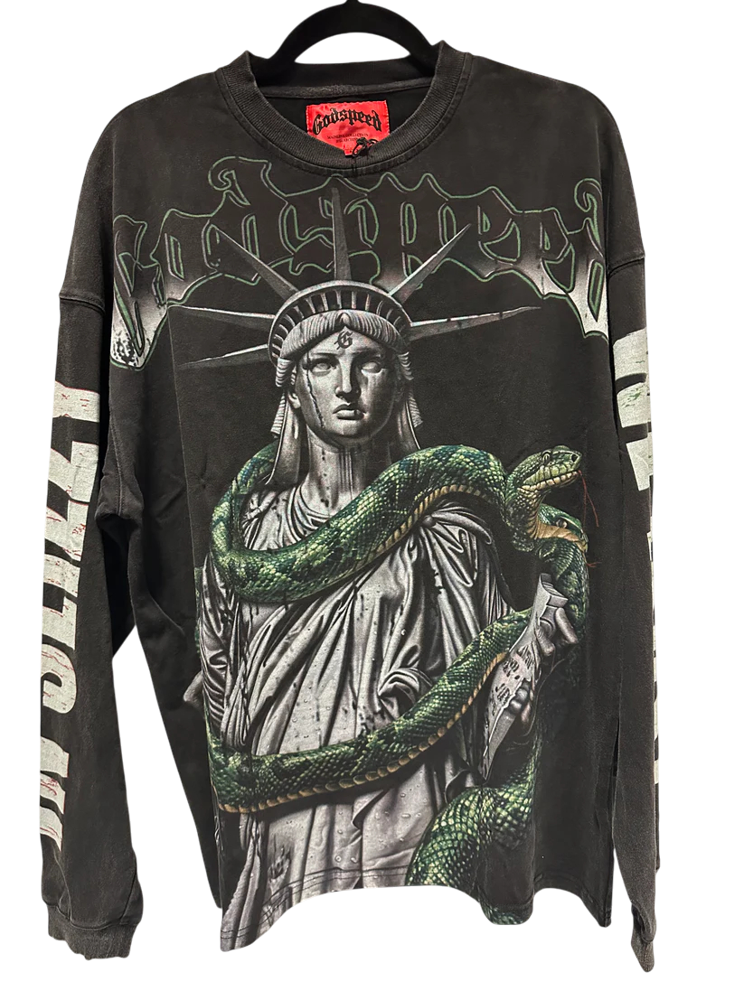 Godspeed Top 5 Slizzy Long Sleeve Bone