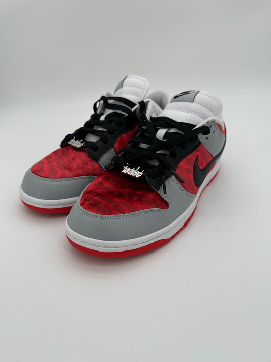 Nike Custom Zebra Suede
