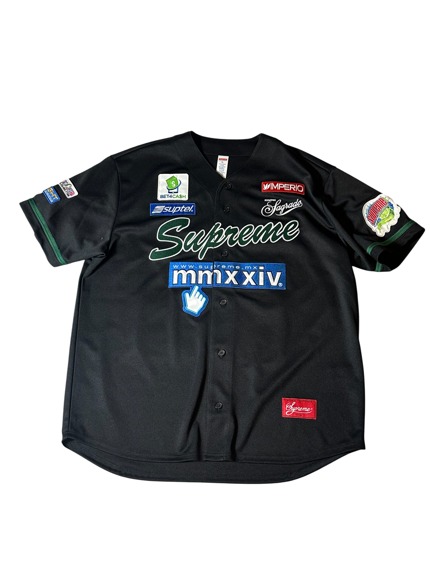 Supreme Chosen One Baseball Jersey Black