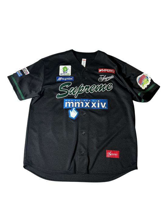 Supreme Chosen One Baseball Jersey Black