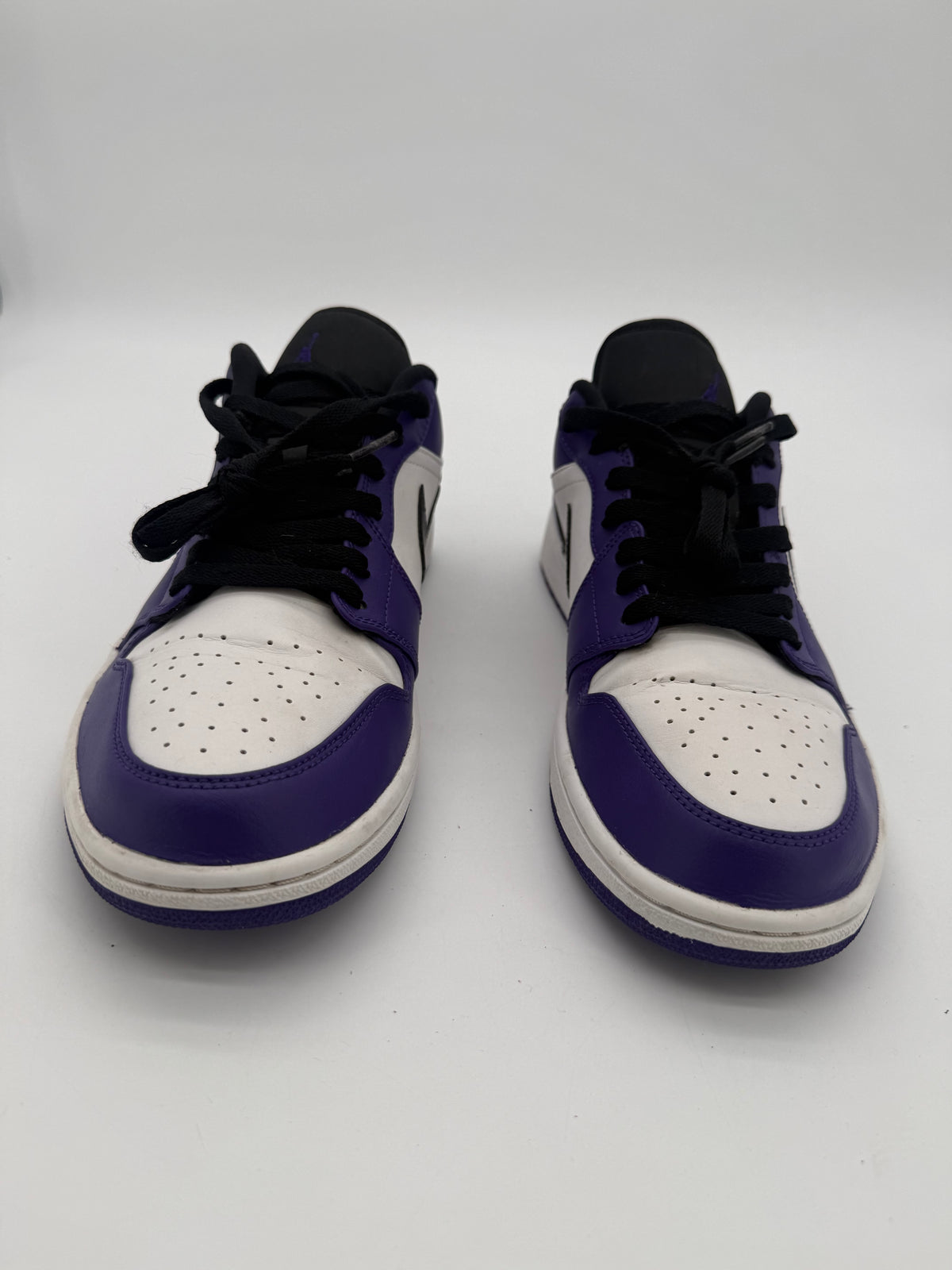 Jordan 1 Low Court Purple White