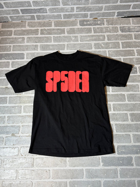 Sp5der Focused Logo Tee Black