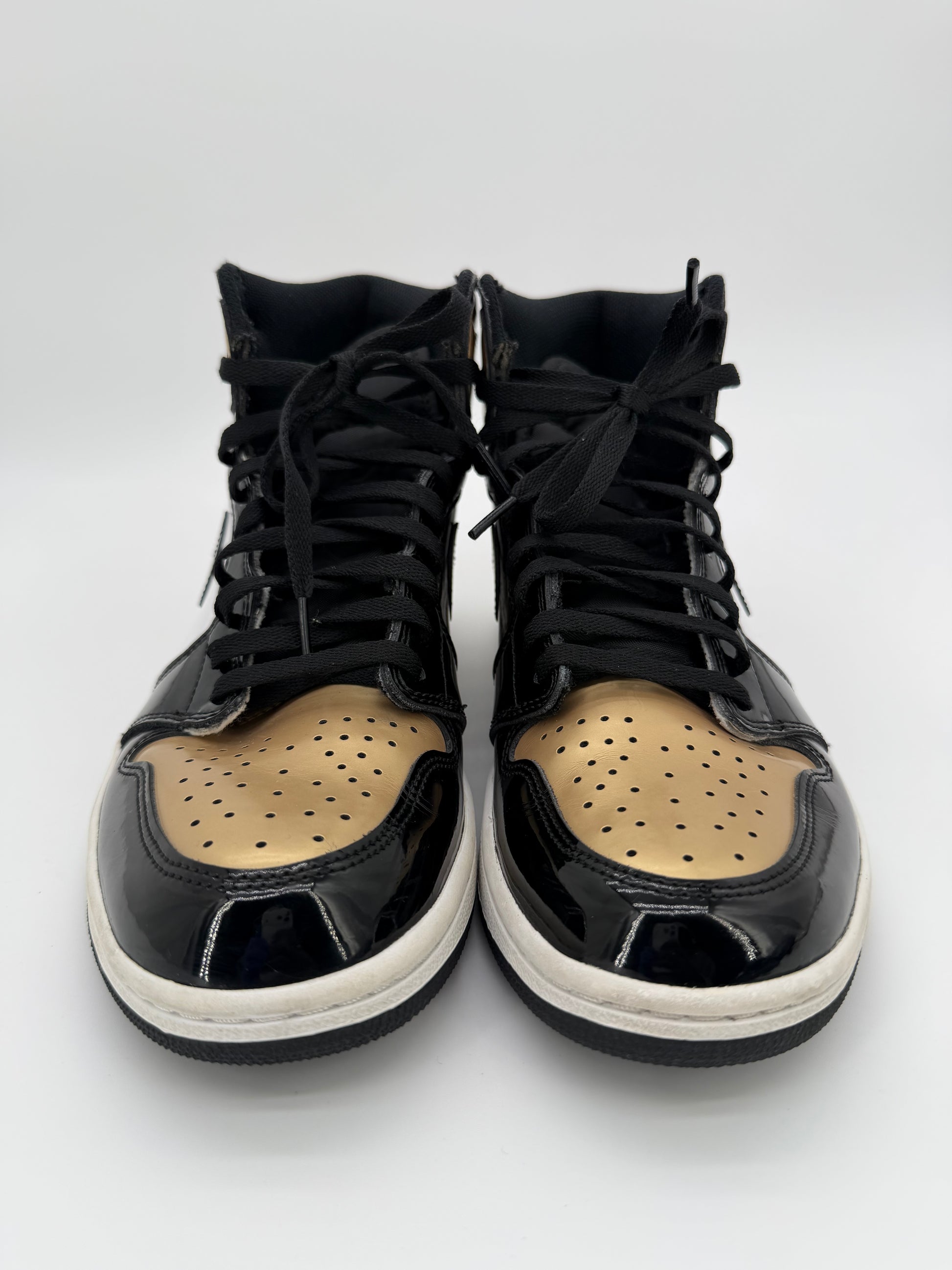 Jordan 1 Retro High NRG Patent Gold Toe