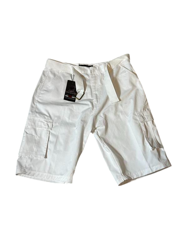 Blac Lacque Shorts White