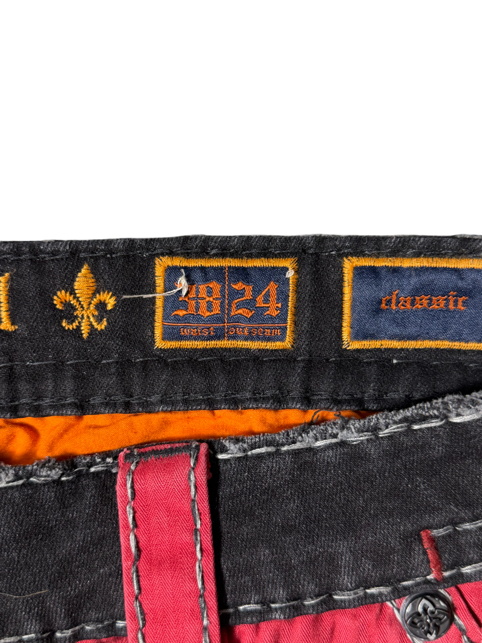 Rock Revival Shorts Red