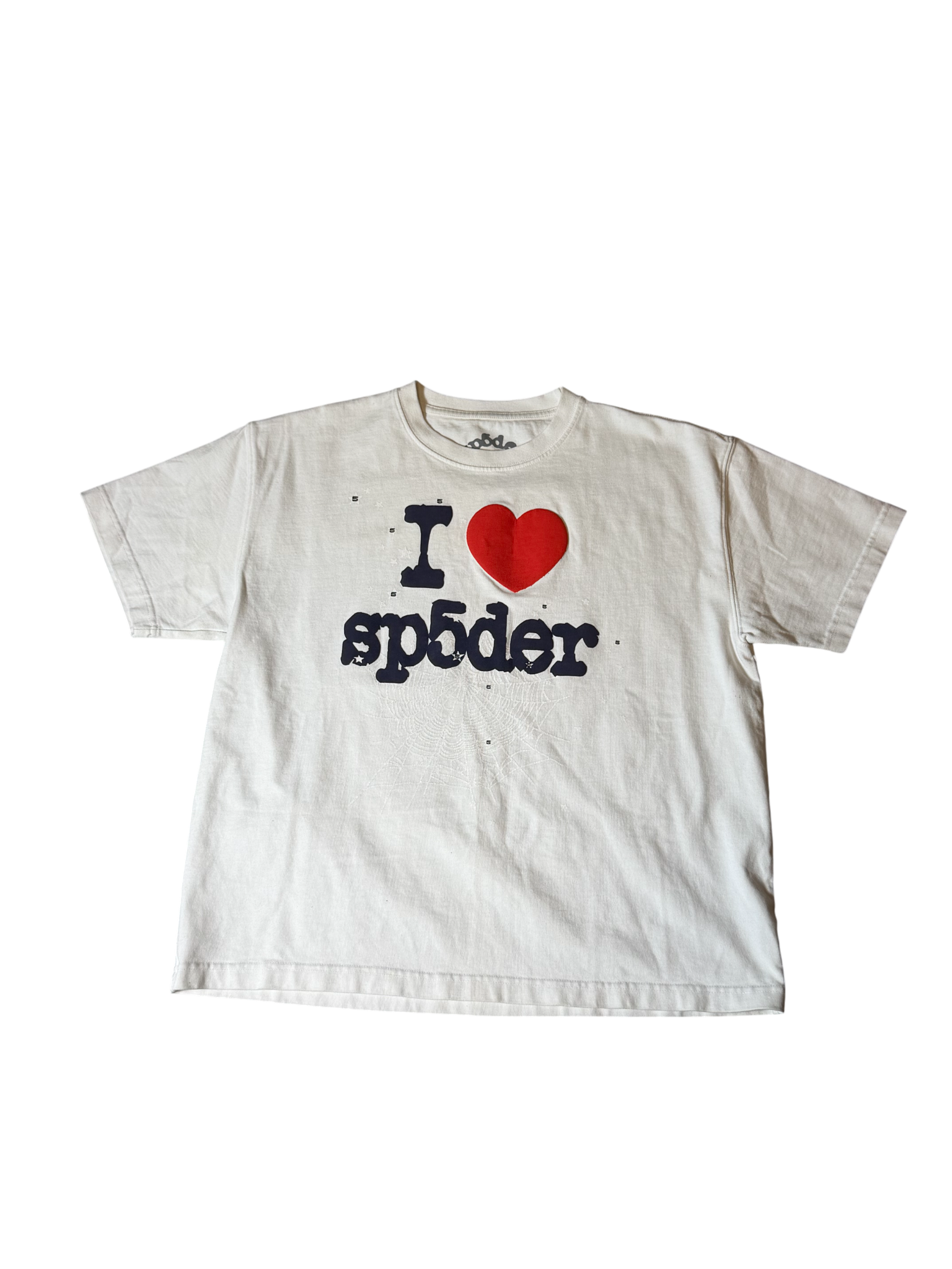 Sp5der I Heart Sp5der White T Shirt