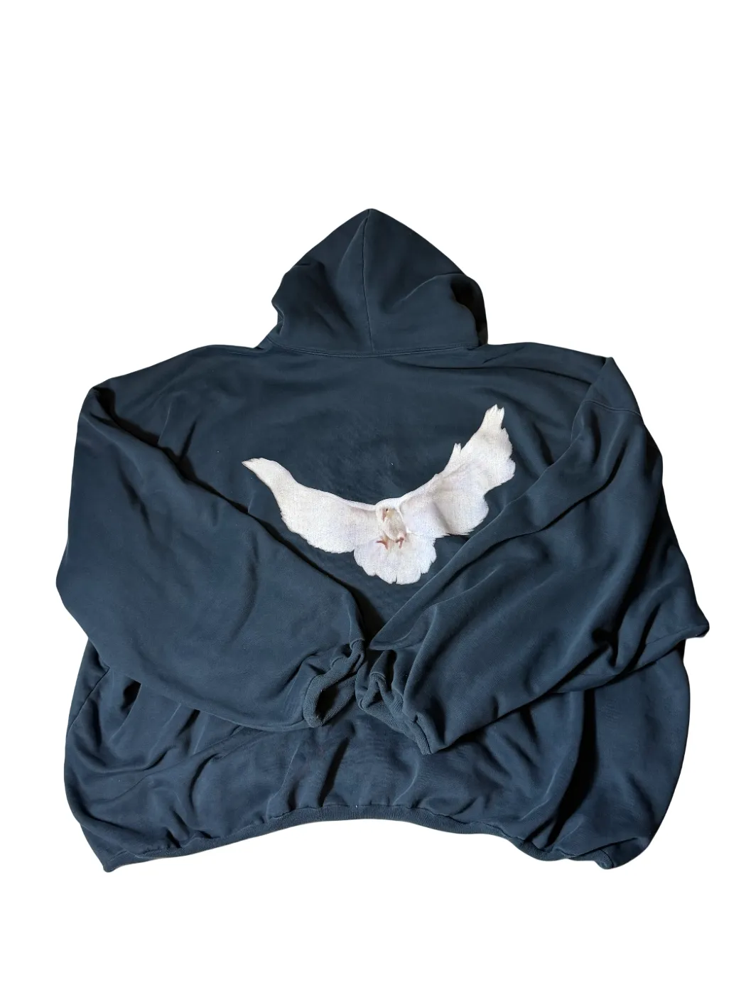 Yeezy Gap Logo Hoodie Dark Blue