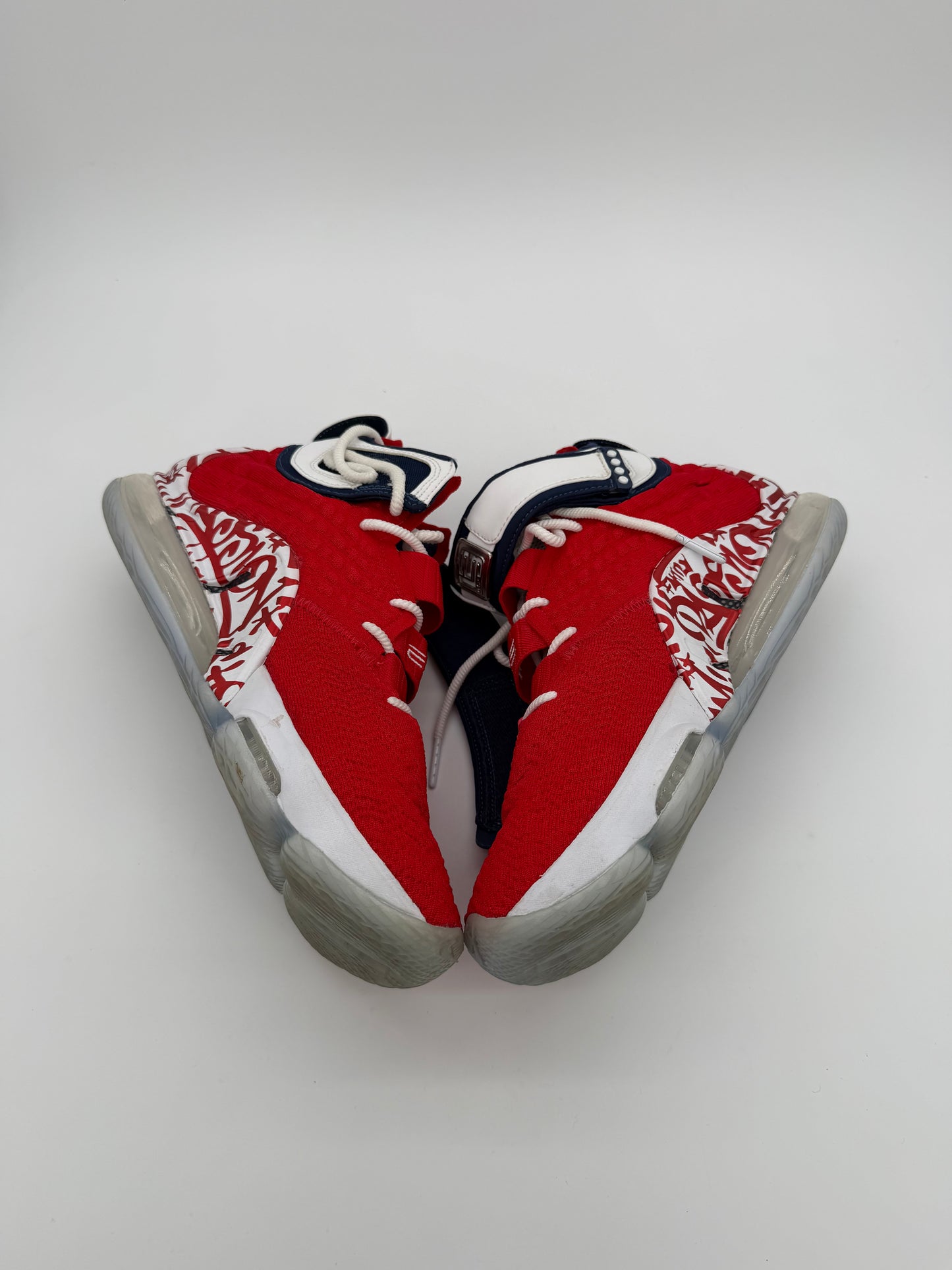 Nike LeBron 17 Graffiti Remix Red